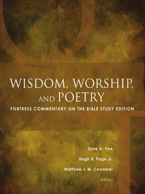cover image of Wisdom, Worship, and Poetry